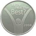 1" Aluminum 14 Gauge Die Struck Coin & Medallion